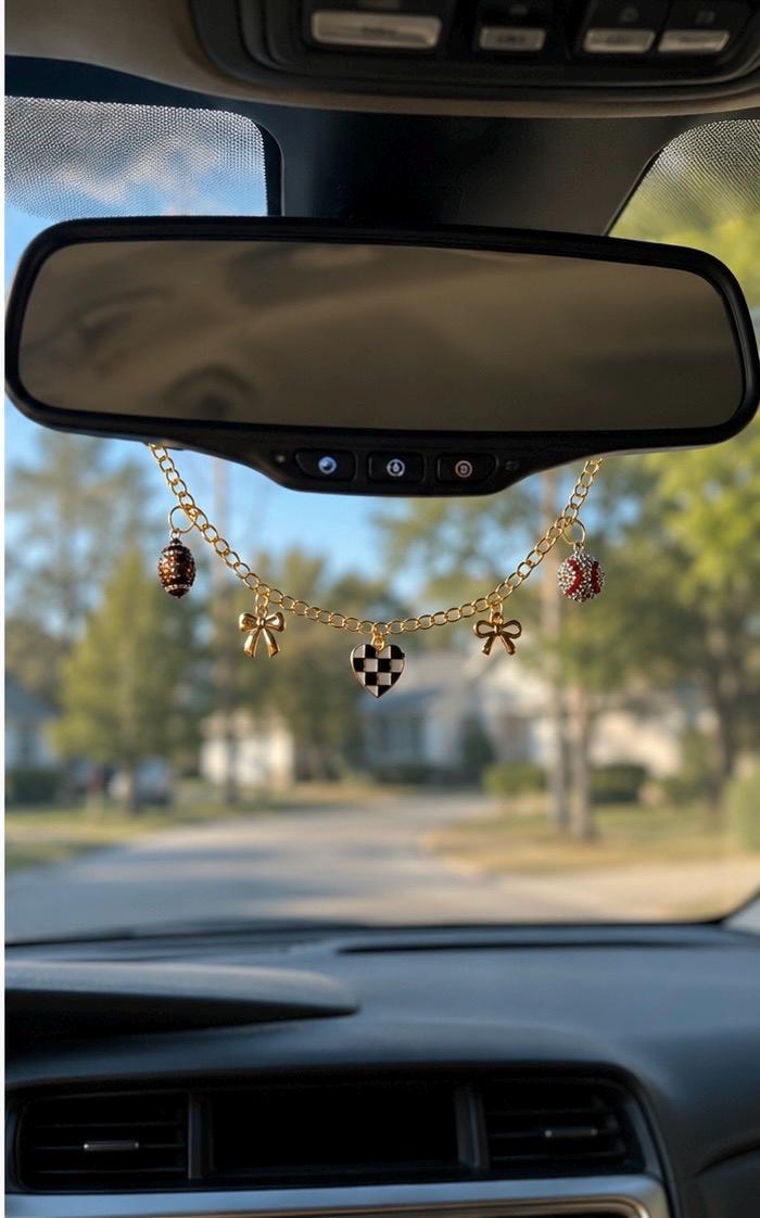 Rear View Mirror Charm