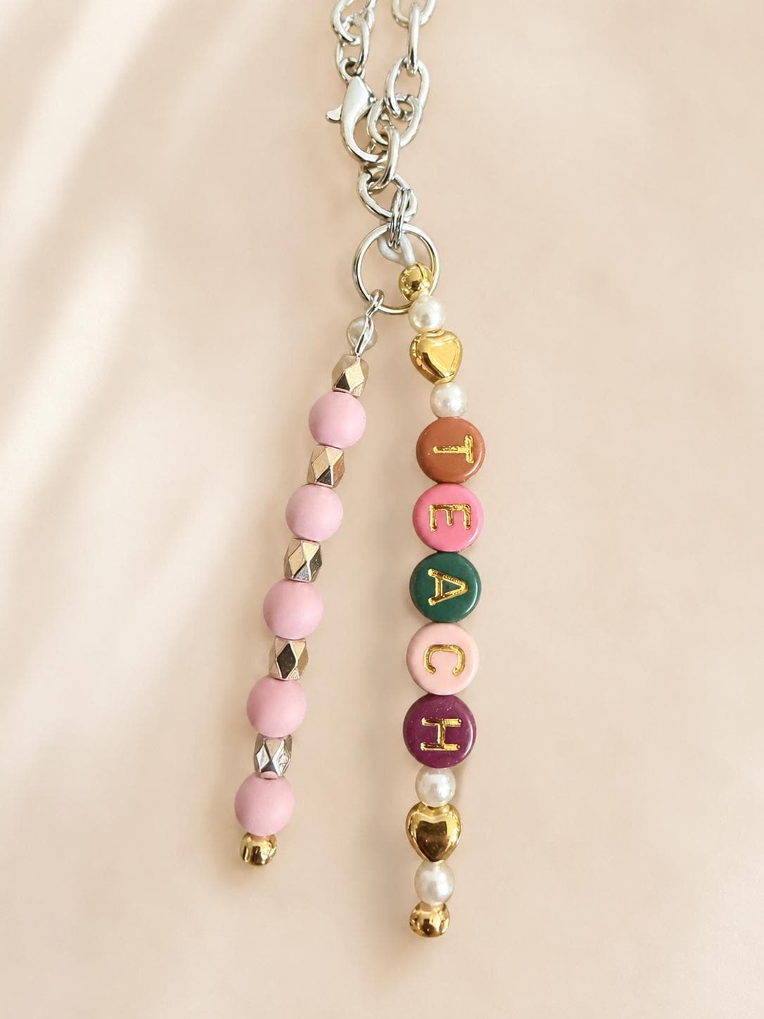 Personalized Stanley Cup Charm | Custom Tumbler Charm | Beaded Cup Accessory | Name Charm |Teacher Gift | Mama Gift | Stanley Accessory
